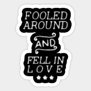 Accidentally in Love Sticker